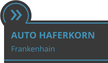  AUTO HAFERKORN  Frankenhain